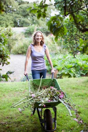 Woman Gardening